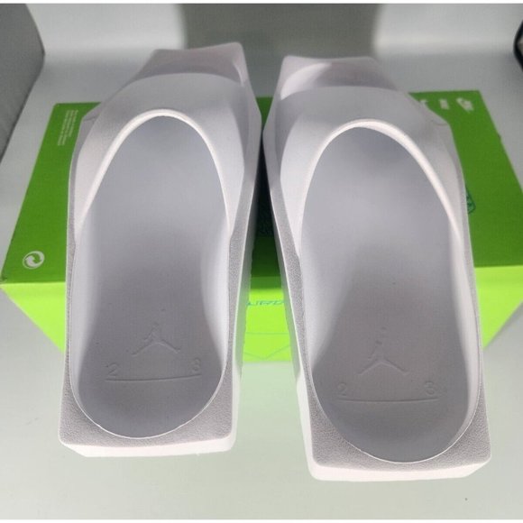 Nike Air Jordan Hex Slide Slippers Off White DQ8992-100 Women’s Size 8 - Picture 4 of 5